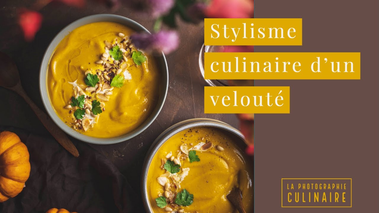 Astuces de stylisme culinaire pour un velouté
