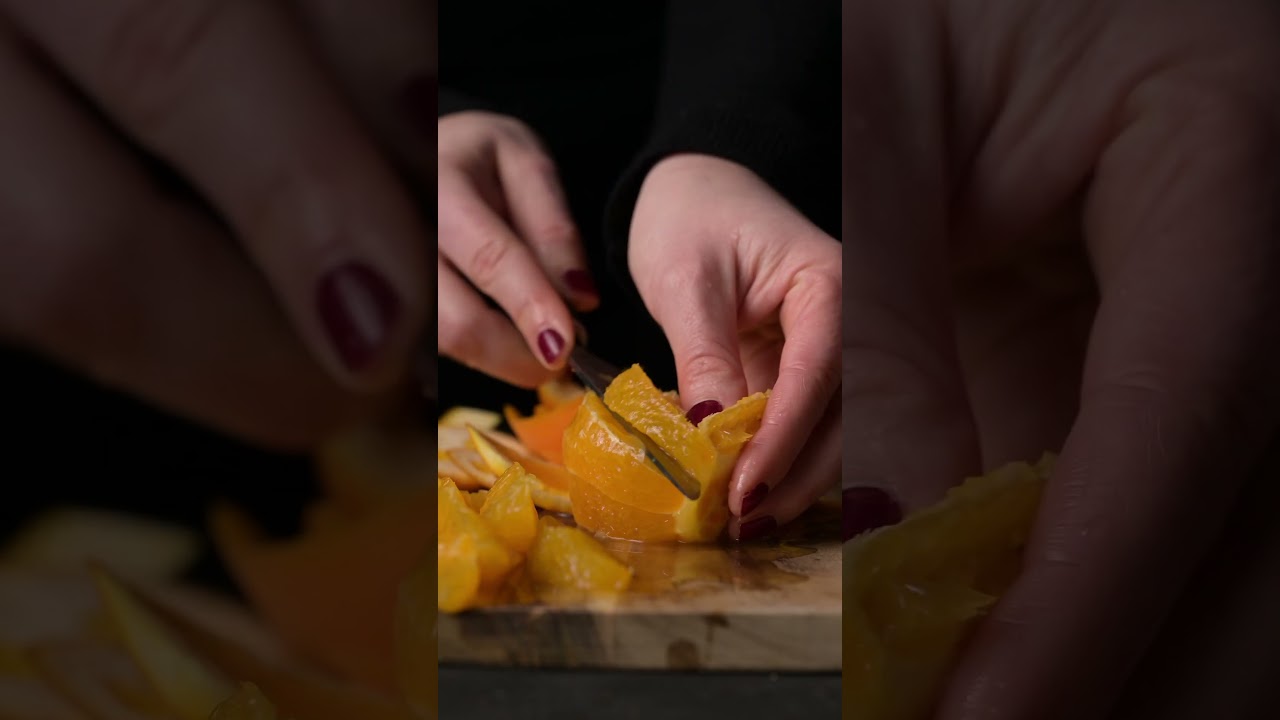 Magret de canard à l'orange