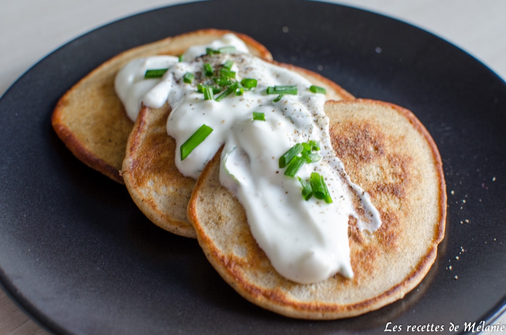 Pancakes au sarrasin pour le petit-déjeuner - Les recettes de Mélanie