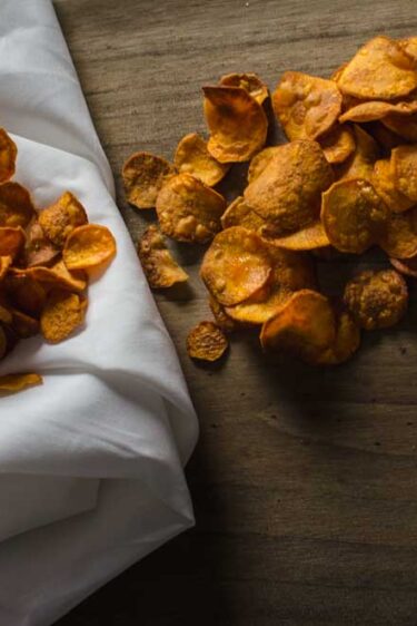 Chips de patate douce