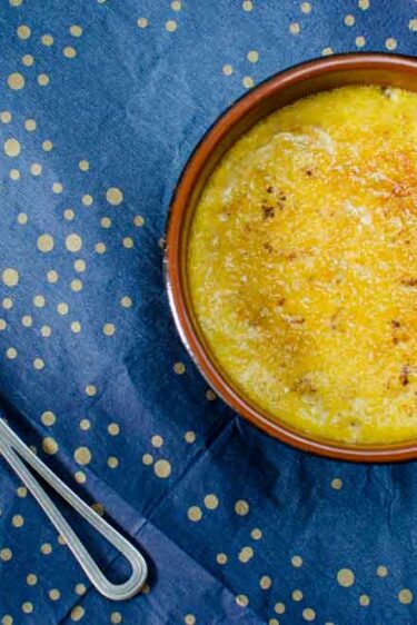 Crème brulée au foie gras