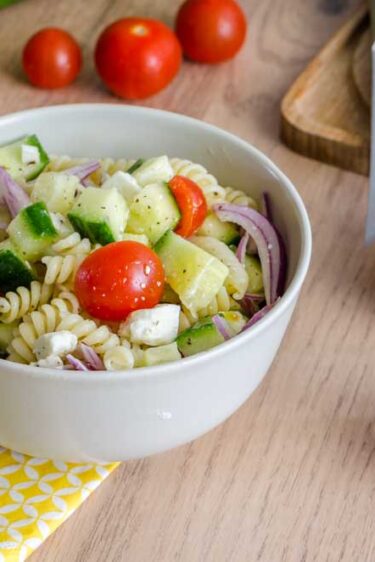 Salade de pâtes à la grecque