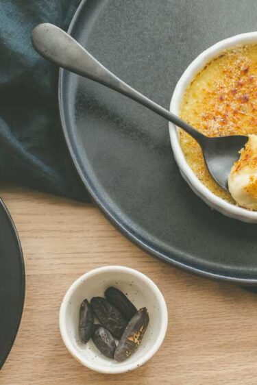 Crème brûlée à la fève tonka
