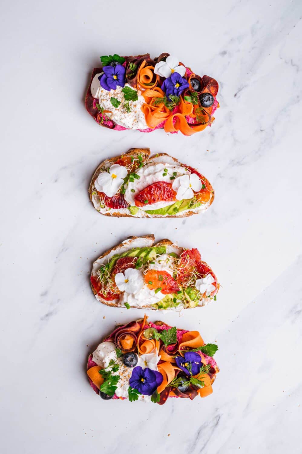 2 idées de tartines originales pour un brunch élégant maison