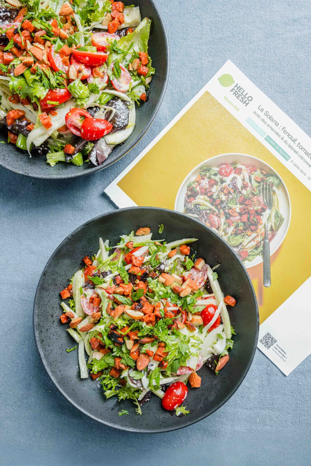 J’ai testé HelloFresh et son concept de livraison de box repas avec ingrédients déjà dosés.